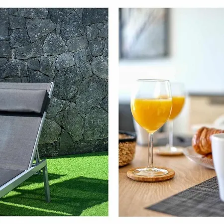 Gold - Duplex - Near The With Air-con By Lanzarote *